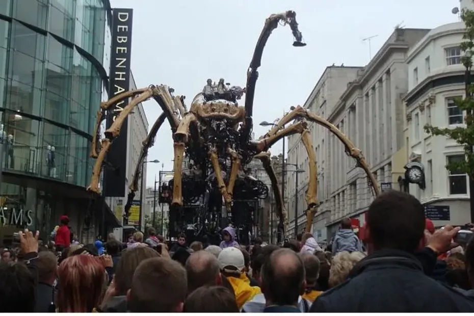 image of Liverpool street during European capital of culture event