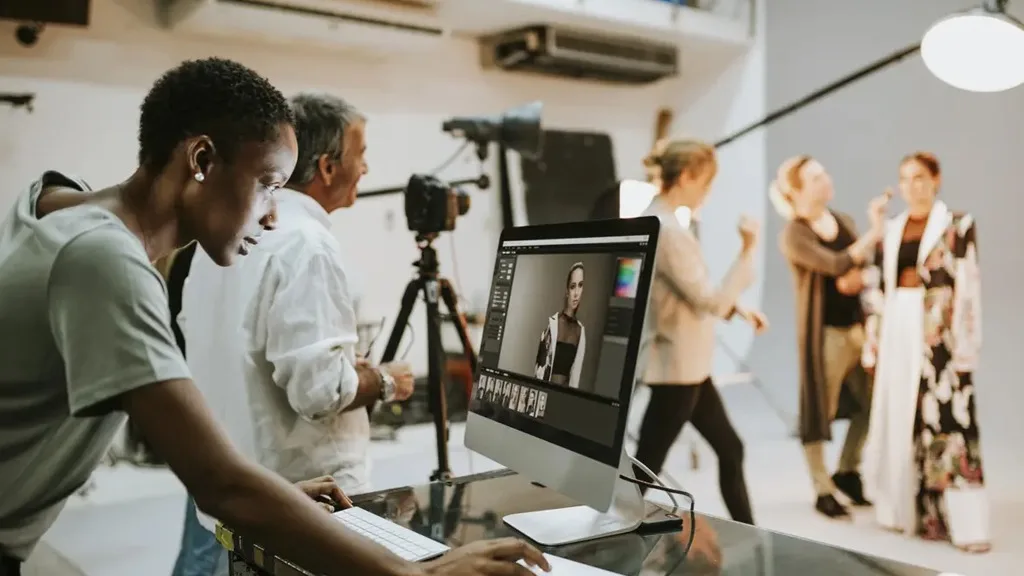 Fashion shoot studio