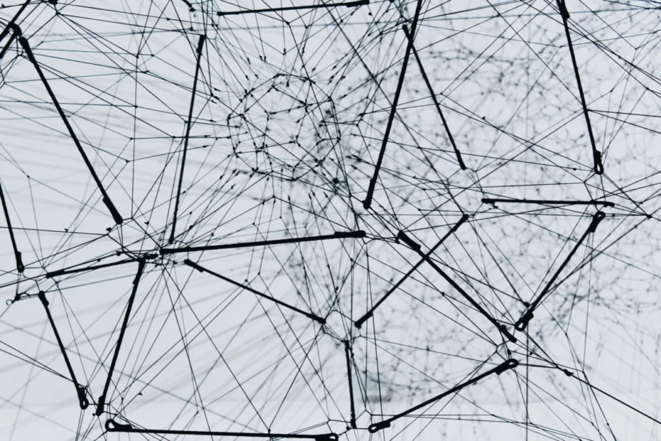 metal wire art installation - courtesy of Alina Grubnyak