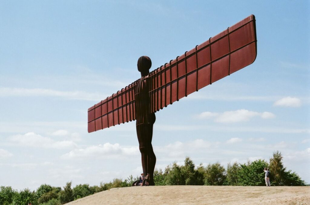 image of Angel of the North Gateshead - courtesy of Anthony Winter