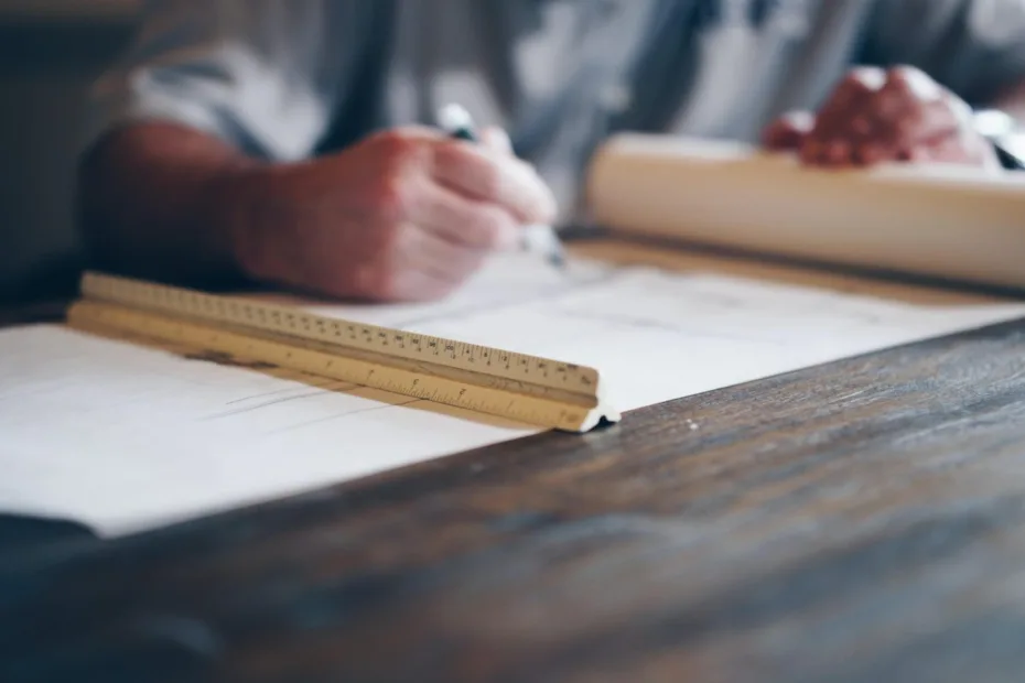 image architect drawing on scroll of planning - courtesy of Daniel McCullough