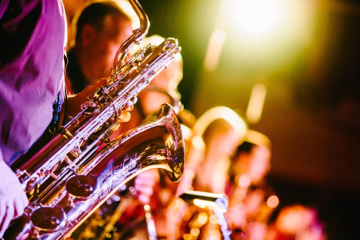 image of people playing saxophone - courtesy of Jens Thekkeveettil