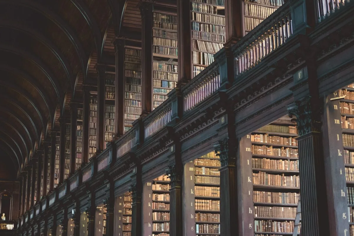 image of interior of library - courtesy of Luke Tanis