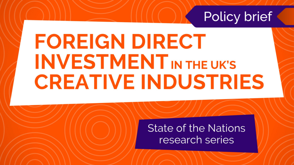 Policy Brief FDI in the Creative Industries