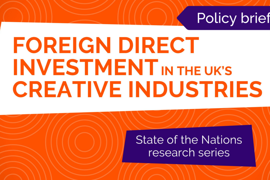 Policy Brief FDI in the Creative Industries