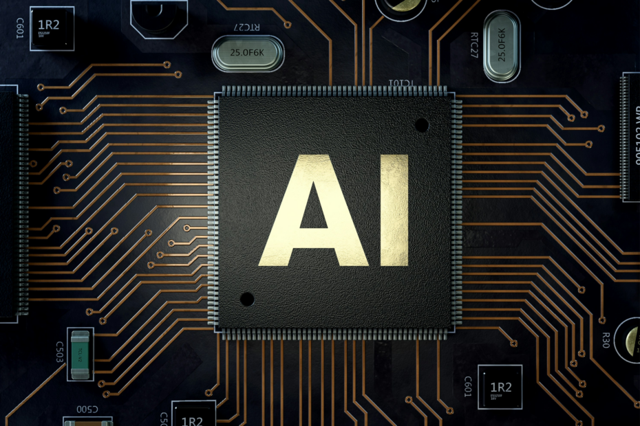 Computer circuit with AI chip