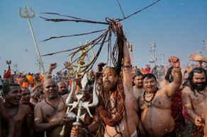 Crowd at Mahakumbh Mela
