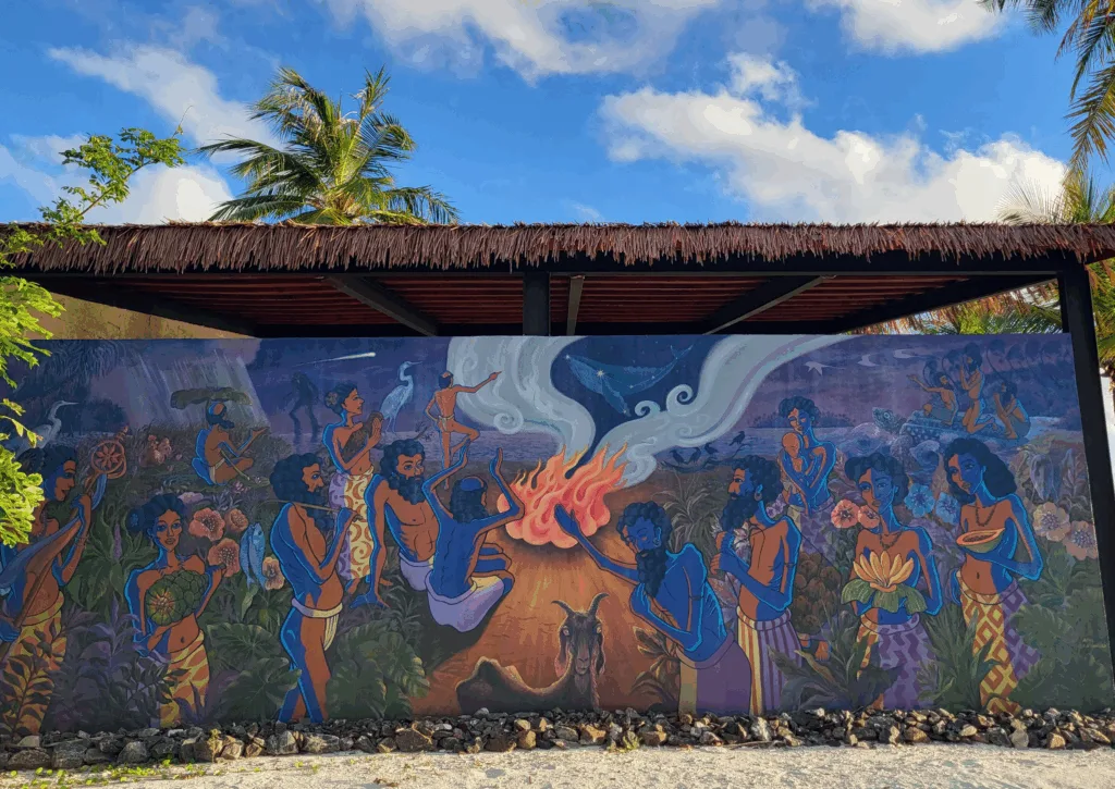 Image of mural by Genevieve Pace