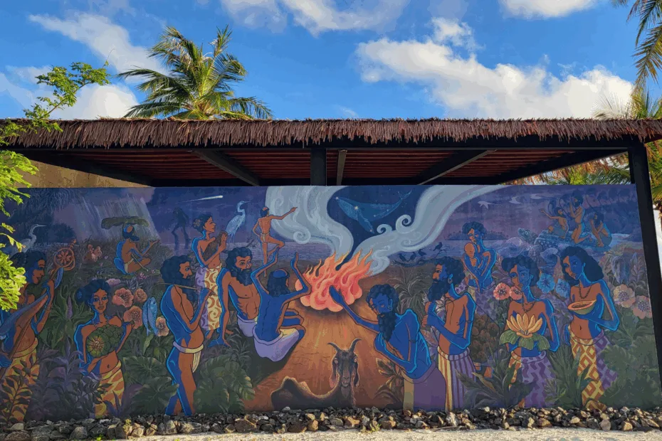 Image of mural by Genevieve Pace
