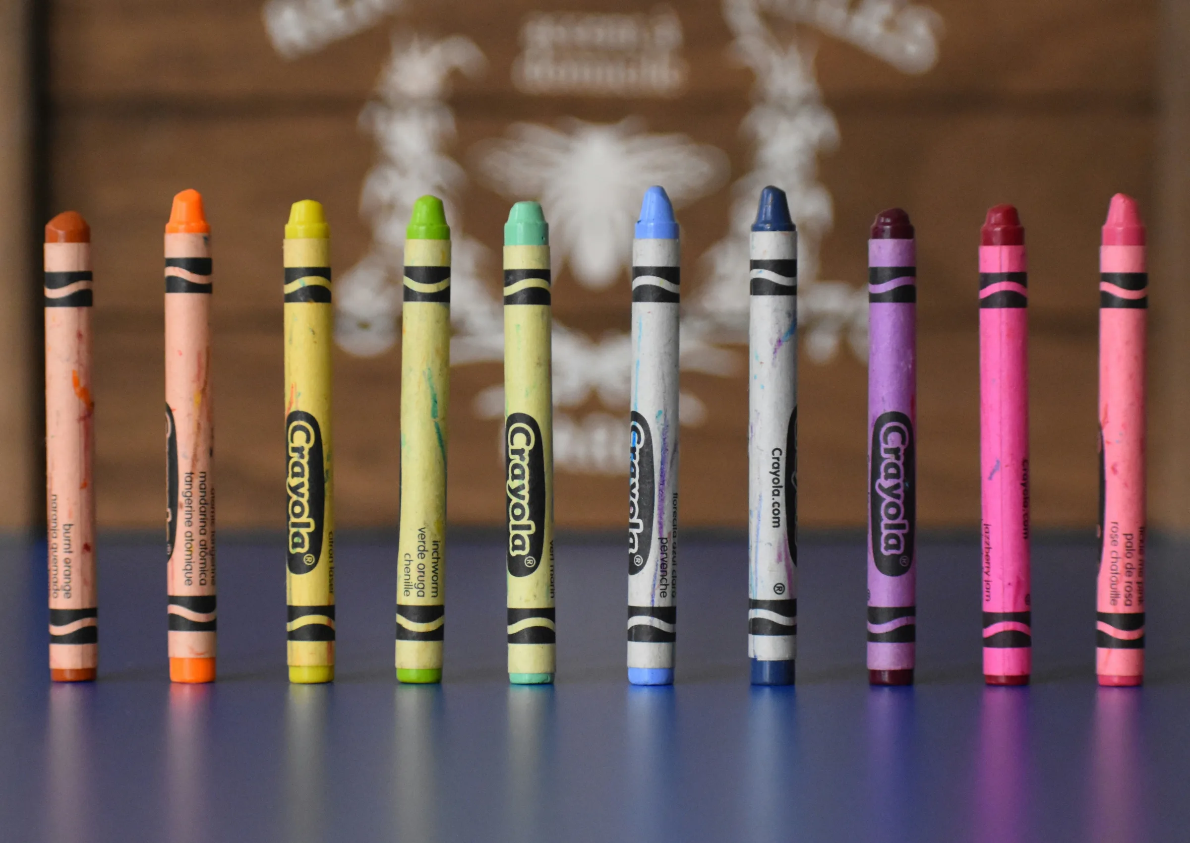 row of coloured crayons - Josh Eckstein unsplash
