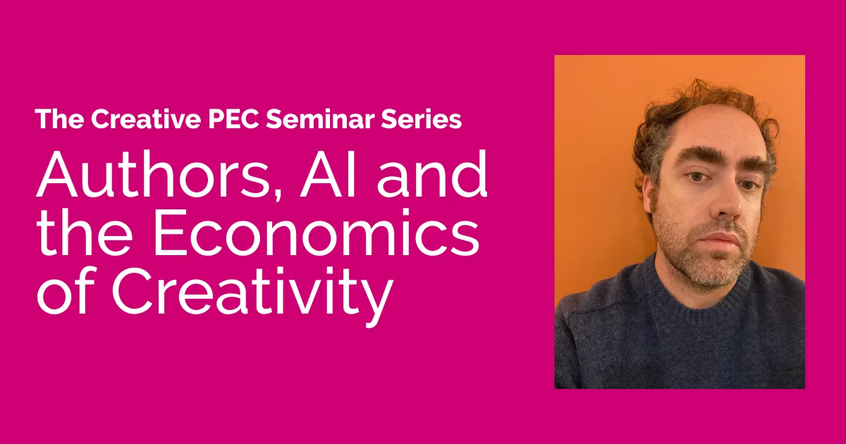 Authors, AI and the Economics of Creativity