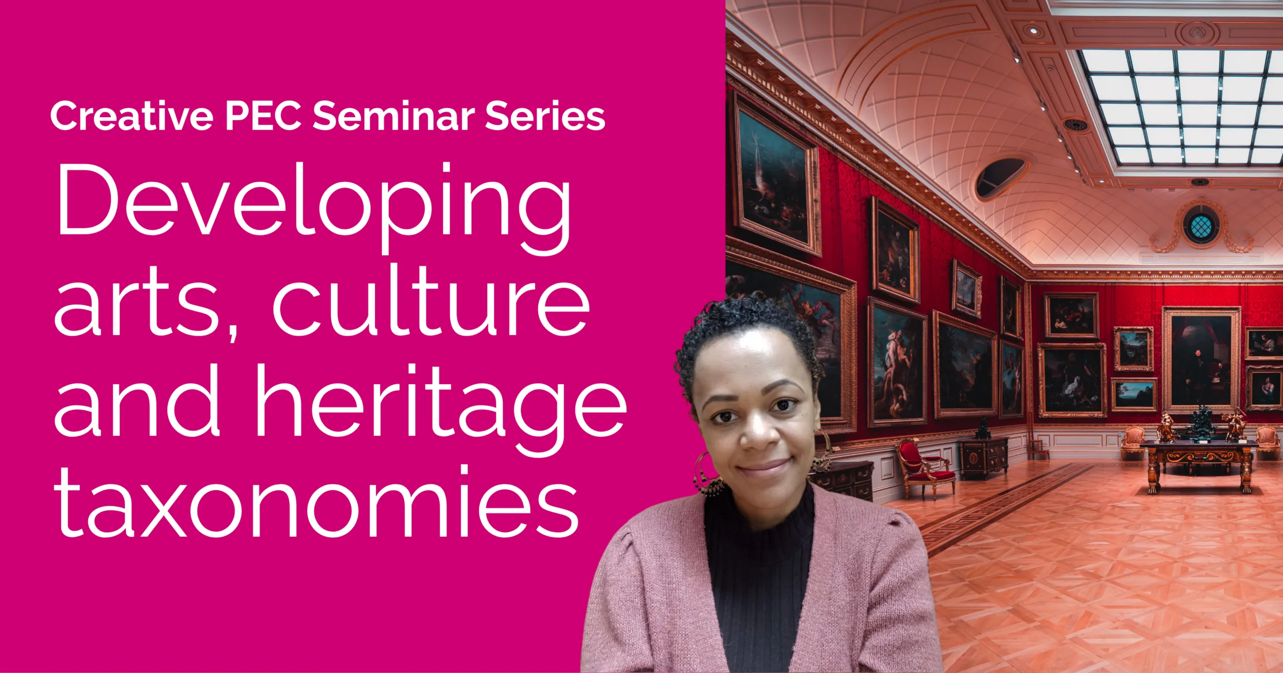Developing taxonomies for arts, culture and heritage